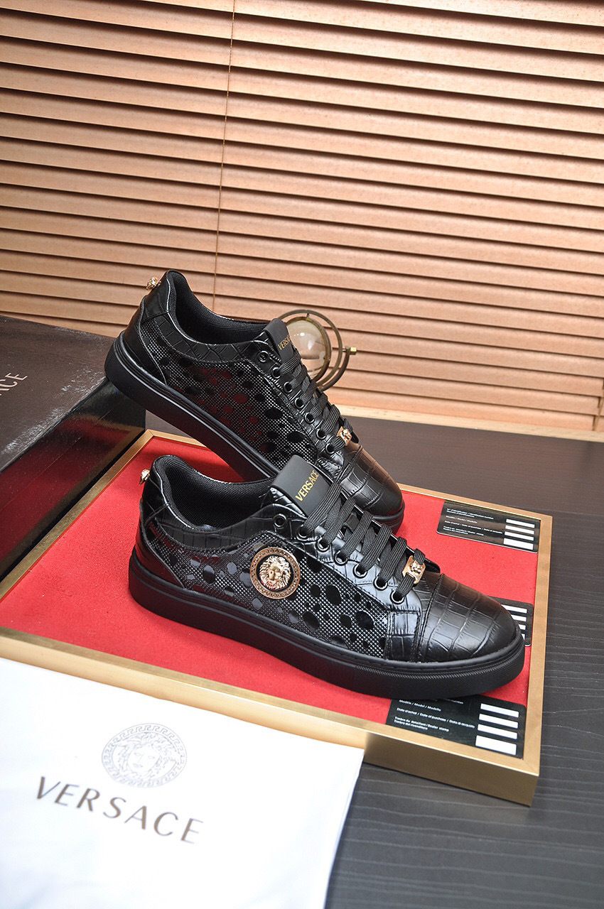 versace casual sneakers - black - sizes 38-44 - Image 4