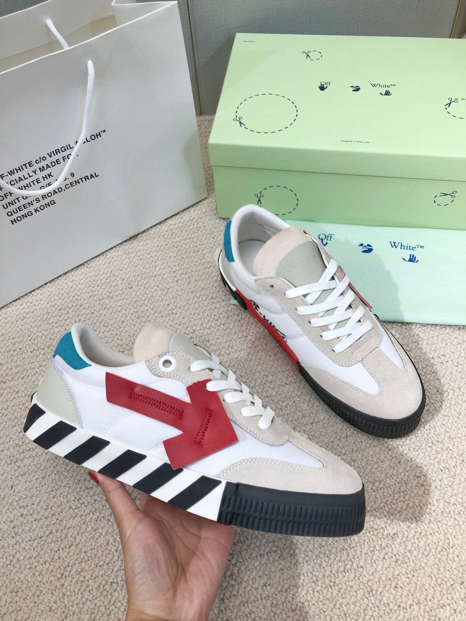off-white couples sneakers size 35-44 - Image 4