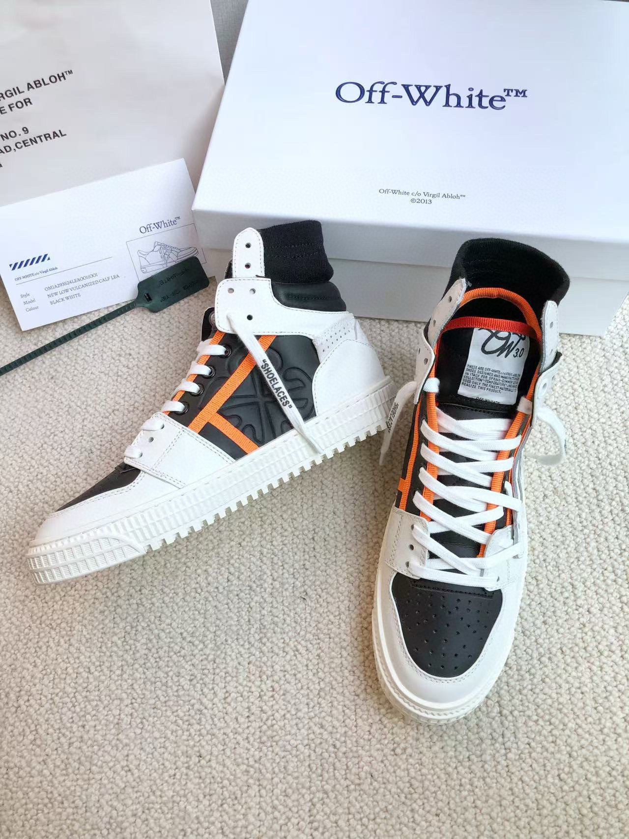 off-white high-top sneakers 35/44 8063330 - Image 4