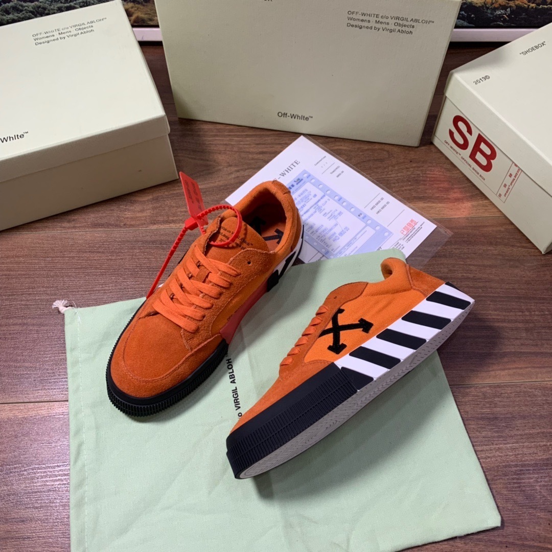 off-white casual shoes - size 38-44 - orange - Image 4