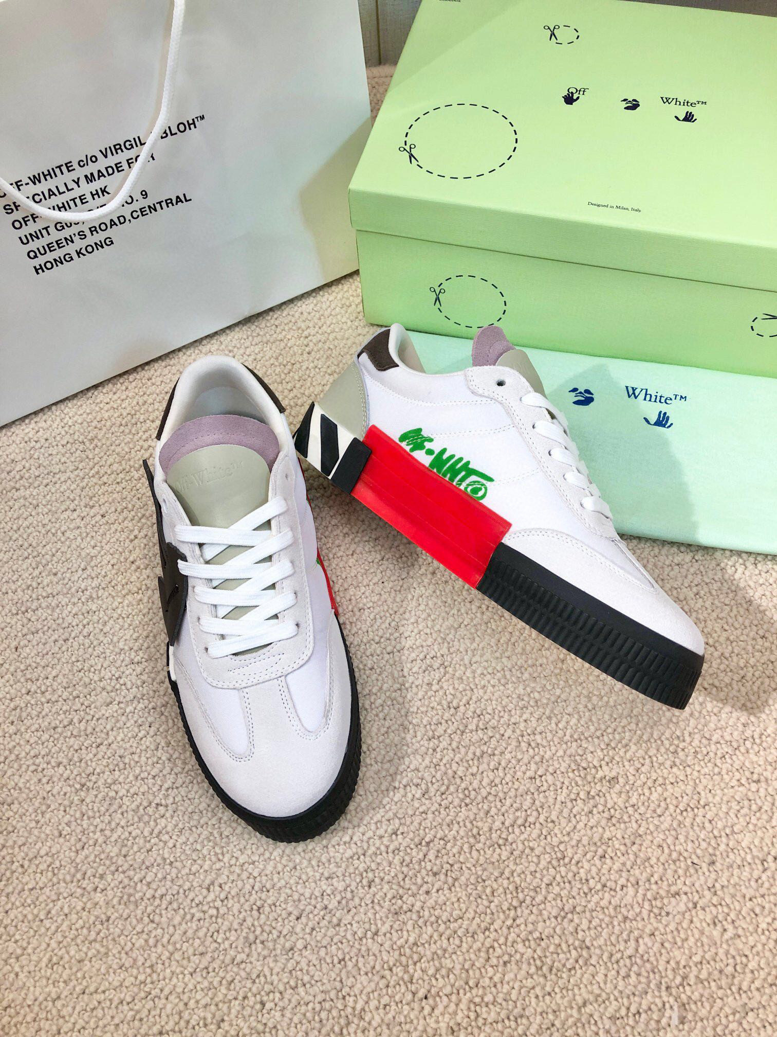 off-white couple's sneakers 35-44 - Image 4