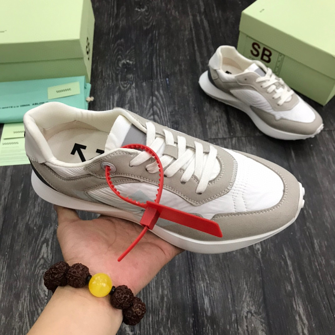off-white casual sneakers for couples 35-44 - Image 4