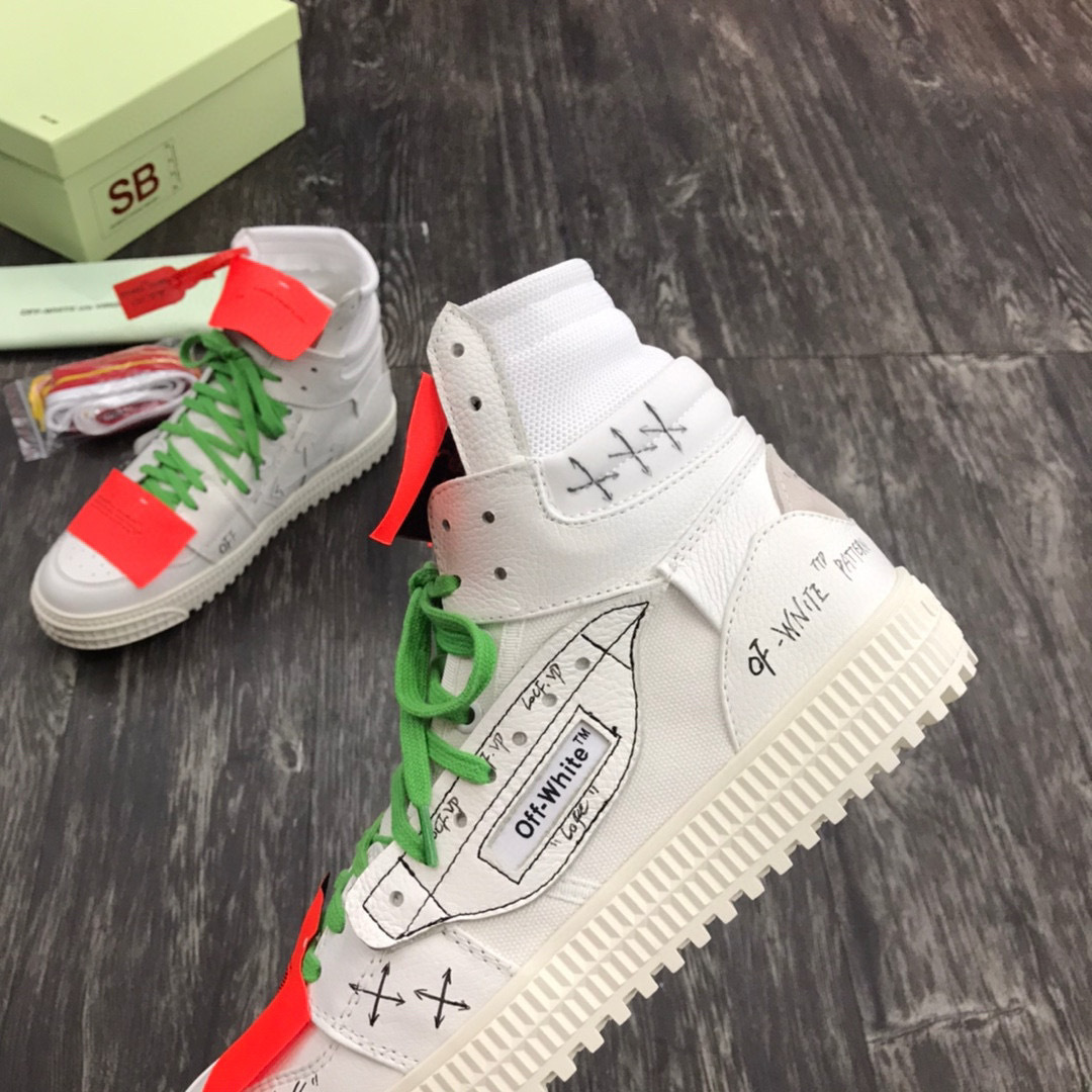off-white high-top sneakers 35-44 - Image 4