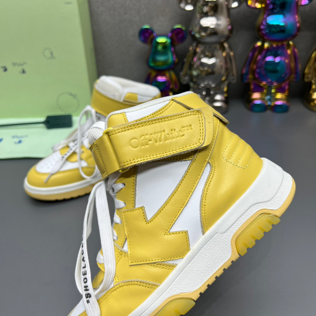 off-white sneakers 35-44 yellow/white - Image 4