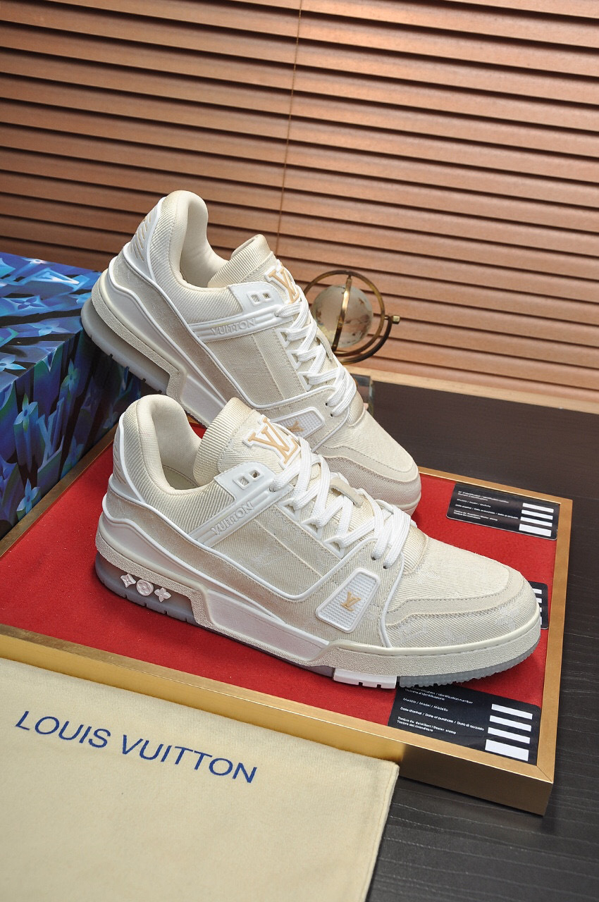 louis vuitton high-end casual shoes, size 39-44 - Image 4