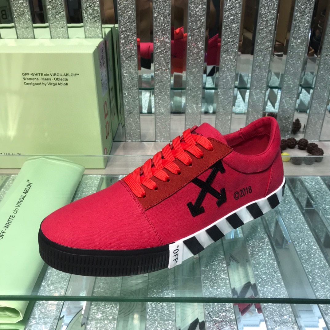off-white c/o virgil abloh red sneakers 38-44