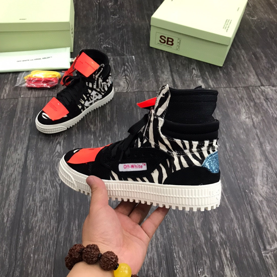 off-white high-top sneakers 35-44 - Image 4