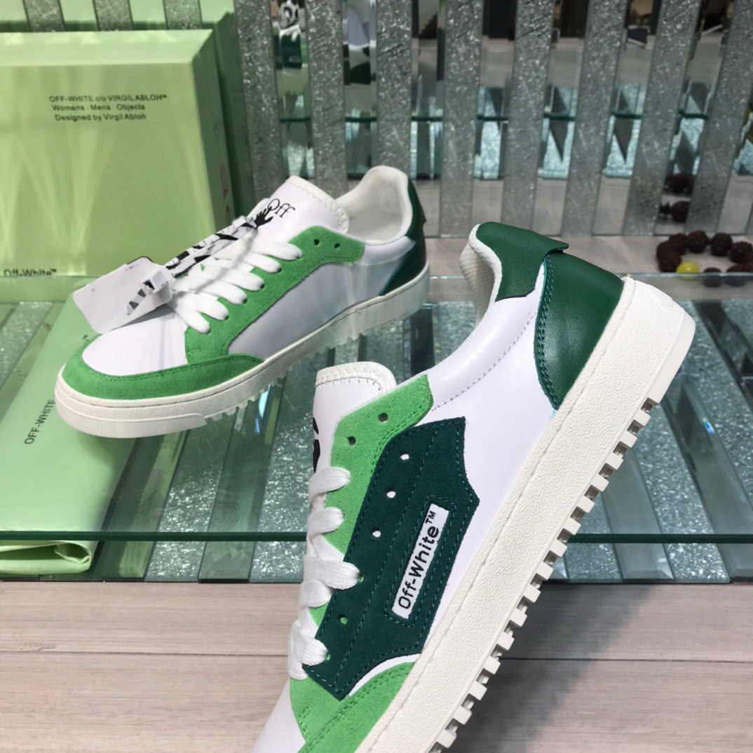 off-white sneakers 38-44 green/white - Image 4