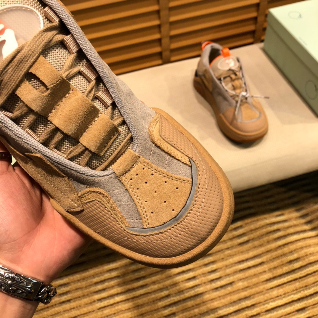 off-white casual sneakers for couples 35-44 - Image 4