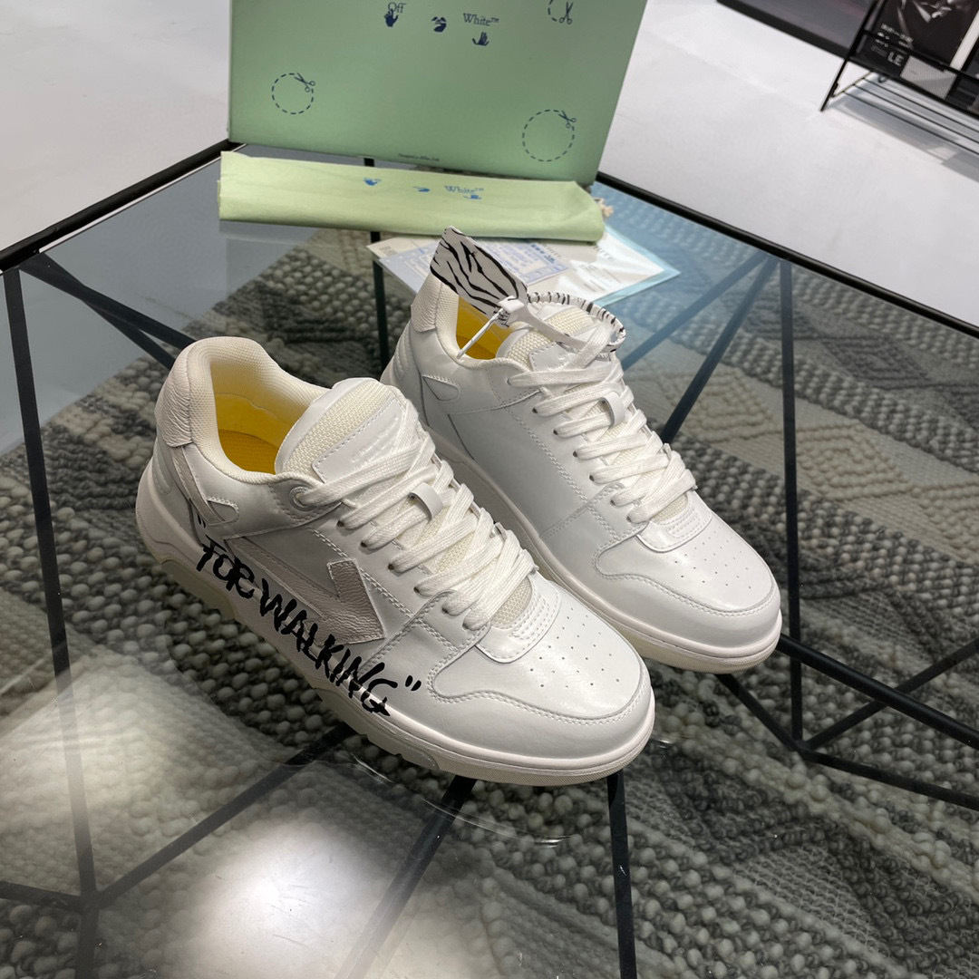 off-white casual sneakers for couples 35-44 - Image 4