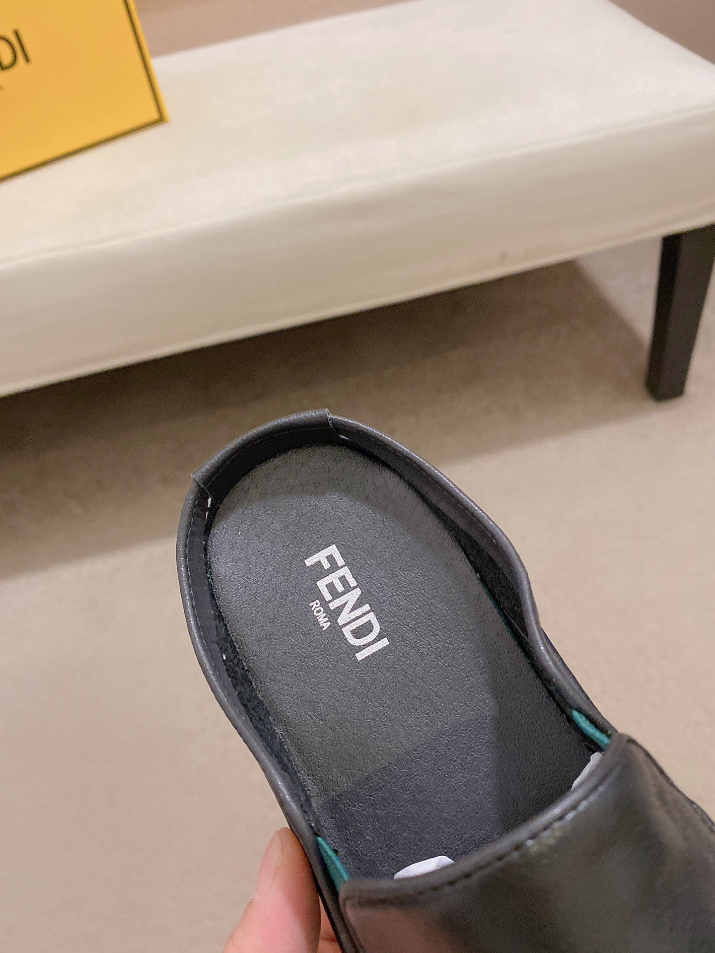 fendi half slip-on shoes, size 38-44 - Image 4