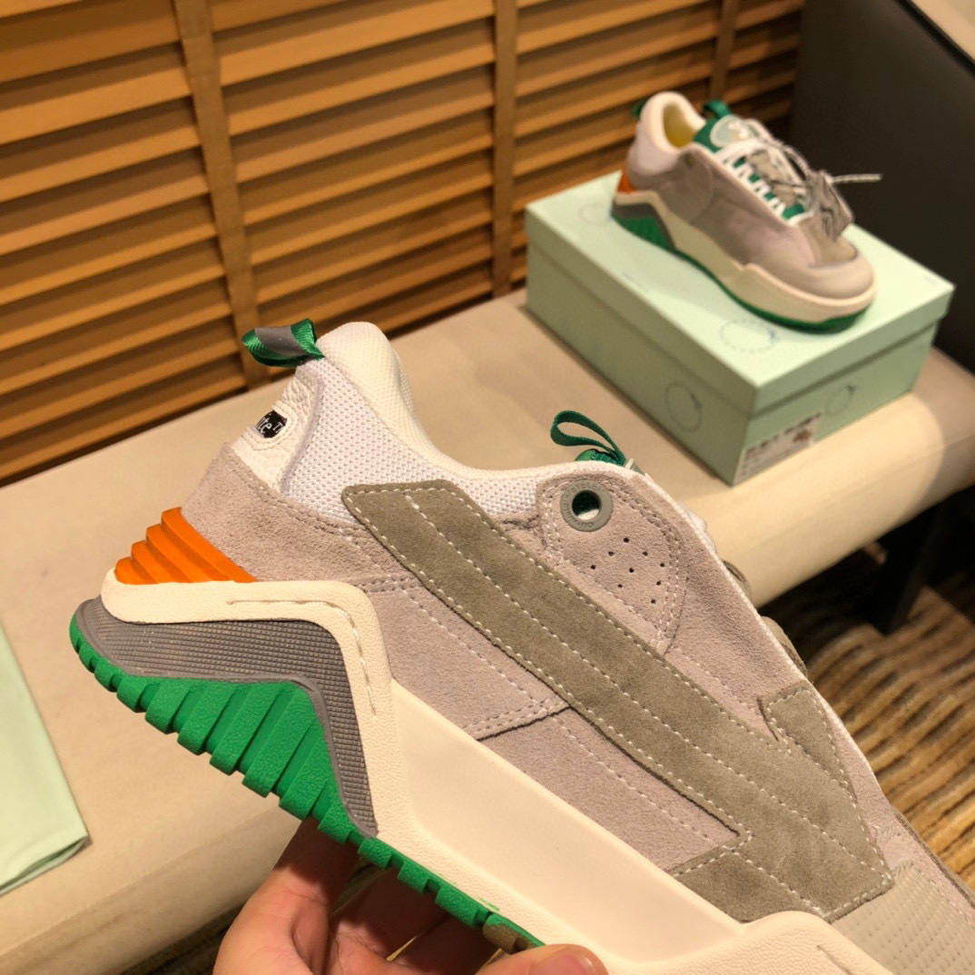 off-white casual sneakers for couples 35-44 - Image 4