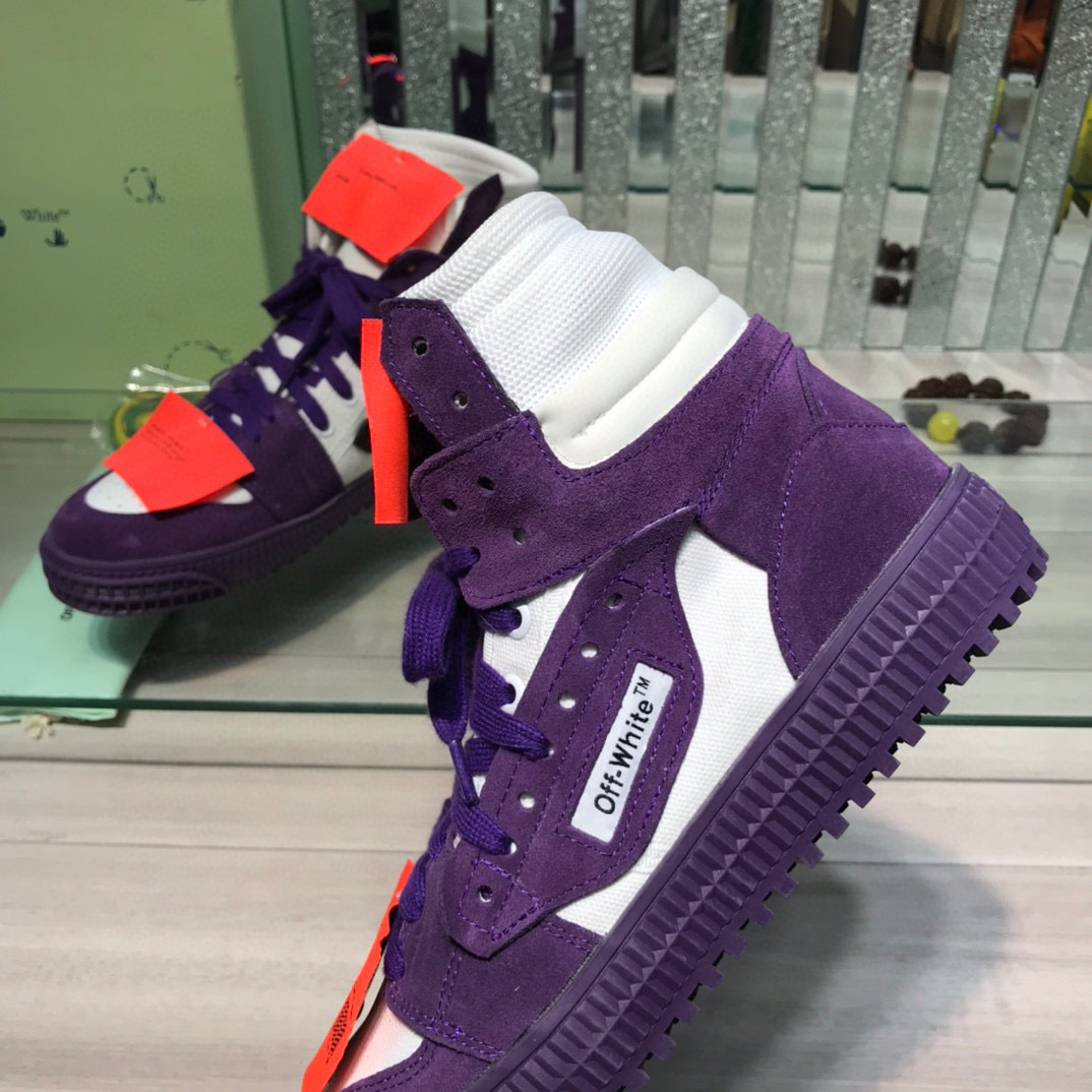 off-white couple boots 35-44 - purple - Image 4