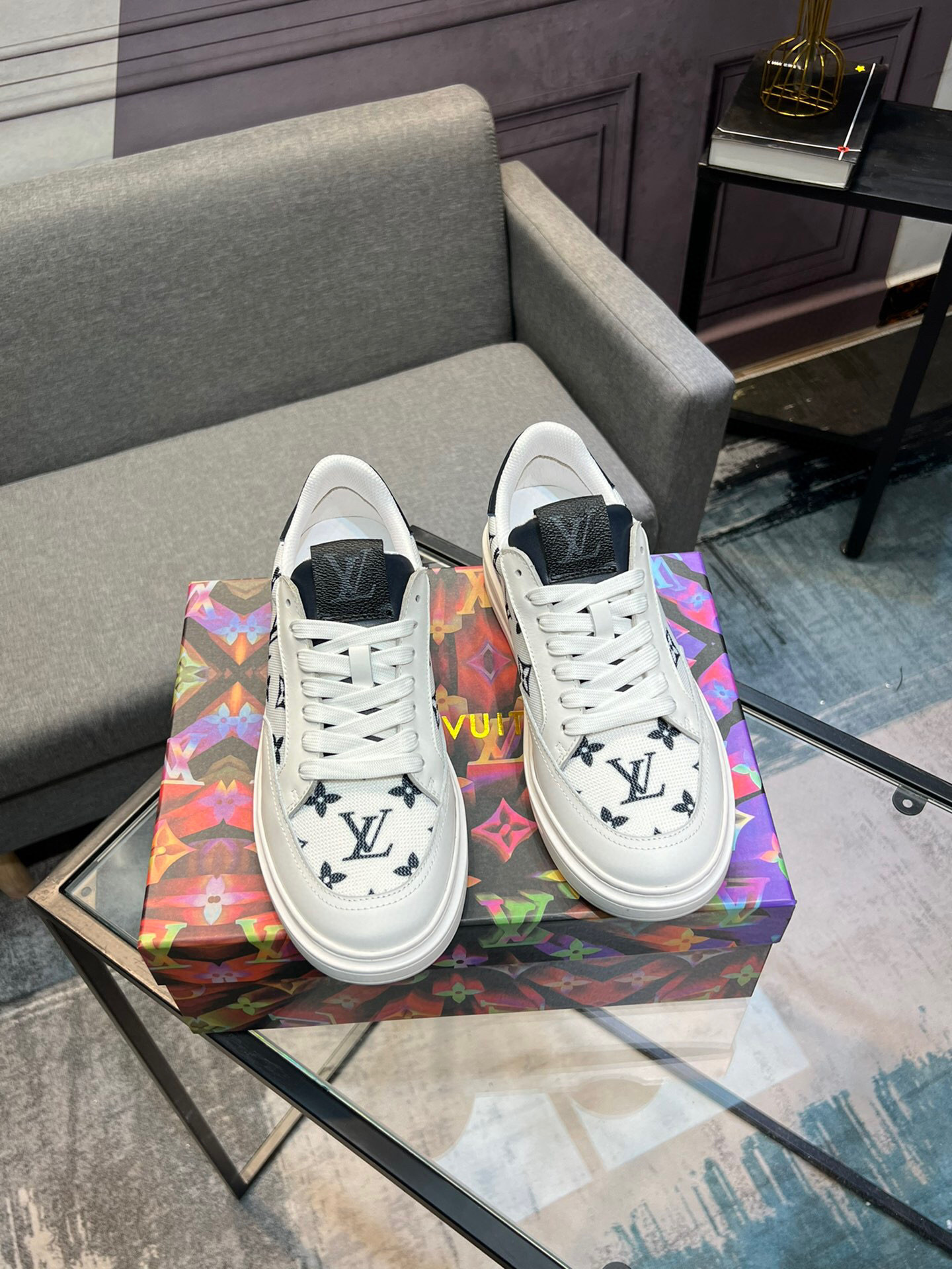 louis vuitton l casual shoes size 38-44 - Image 4