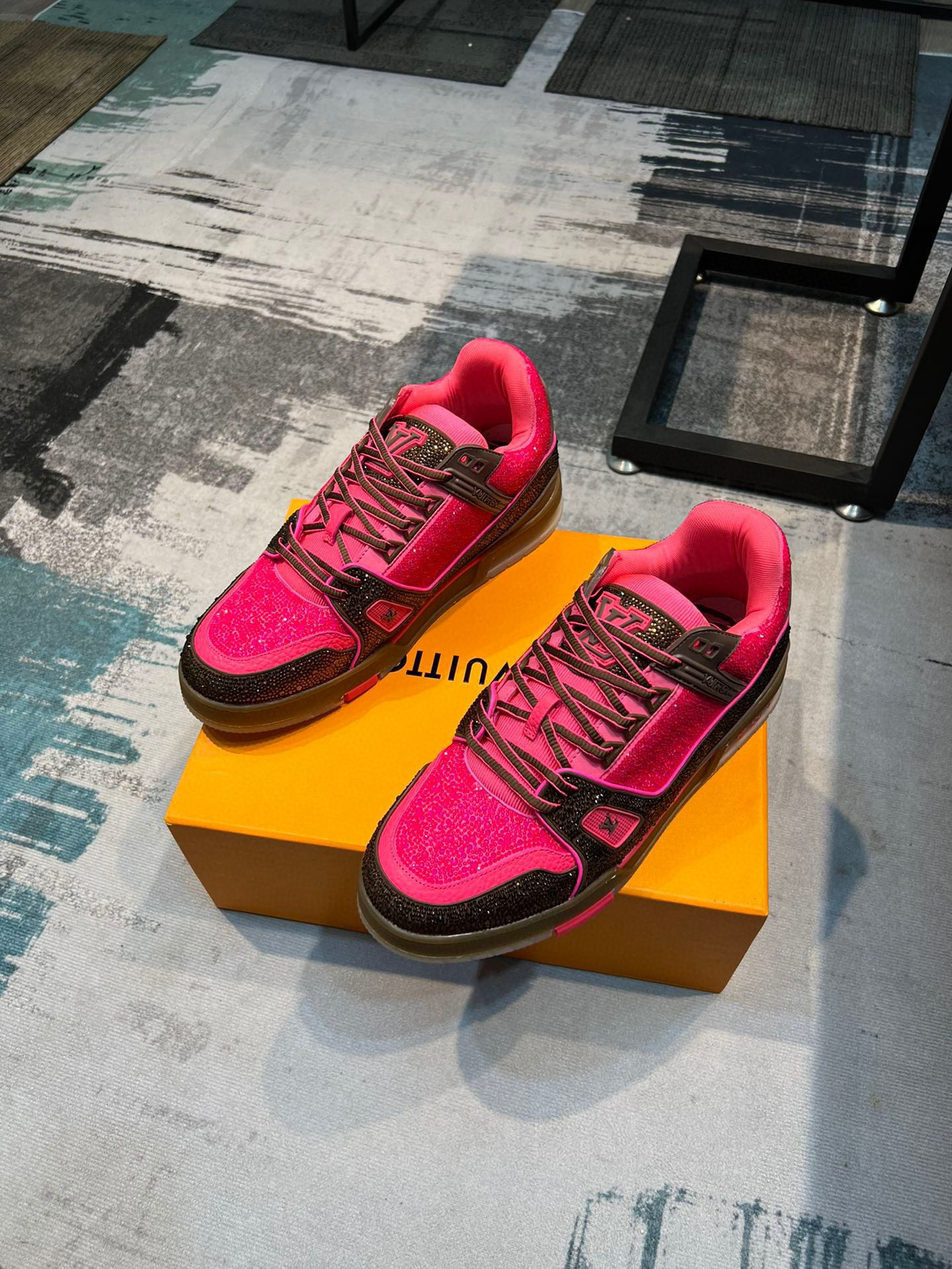 louis vuitton l trainer sneaker 38-44 - Image 4