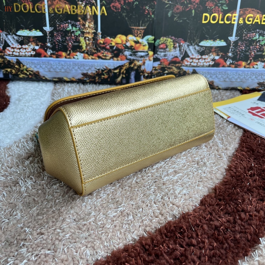 dolce & gabbana gold handbag 20*17*7 cm - sku: 532003 - Image 4