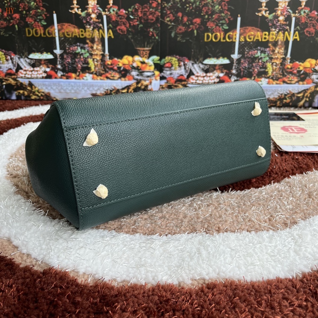 dolce & gabbana green handbag 25x20x12 cm - Image 4