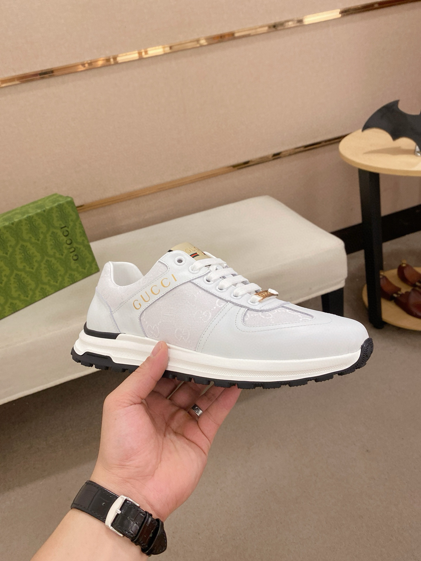 gucci g casual sneakers - size 38/44 - Image 4