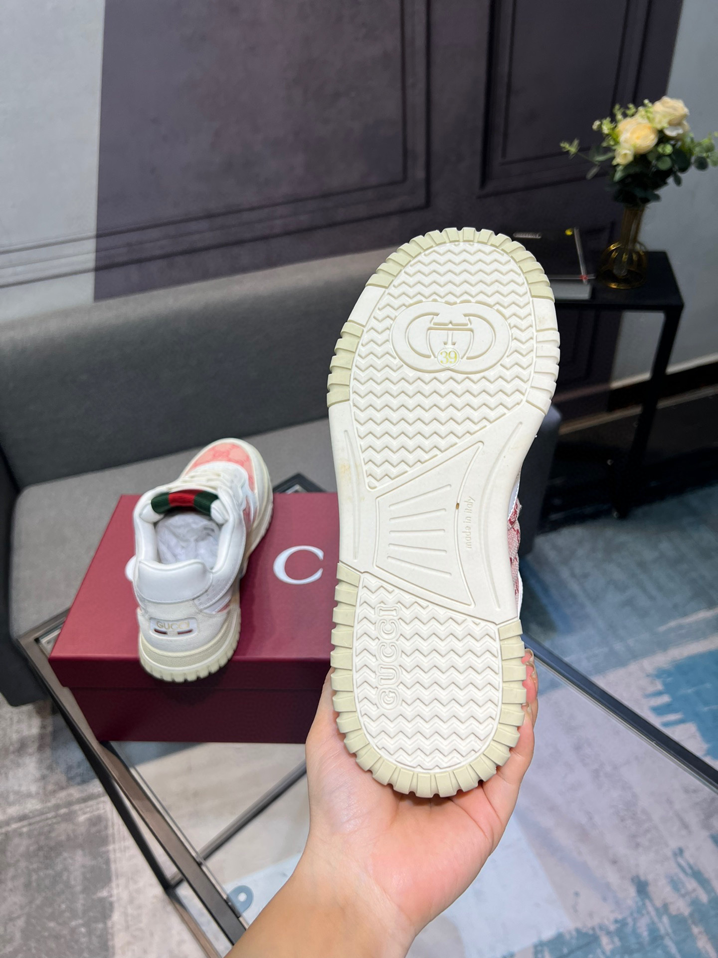 gucci g couples sneakers 35-44 8061310 - Image 4