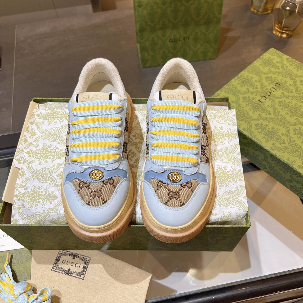 gucci g couples sneakers 35-44 8068300 - Image 3