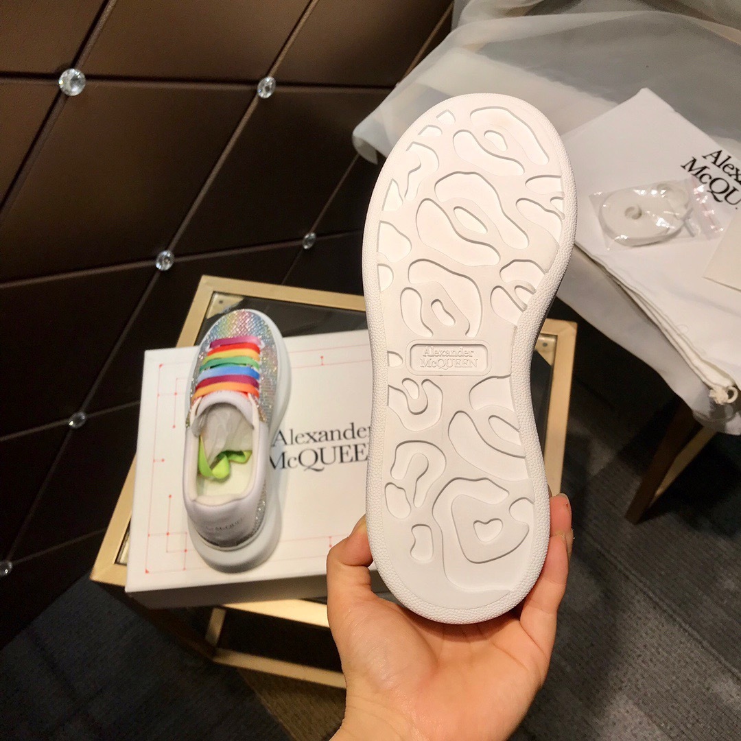 alexander mcqueen rainbow lace sneakers 35-44 - Image 4