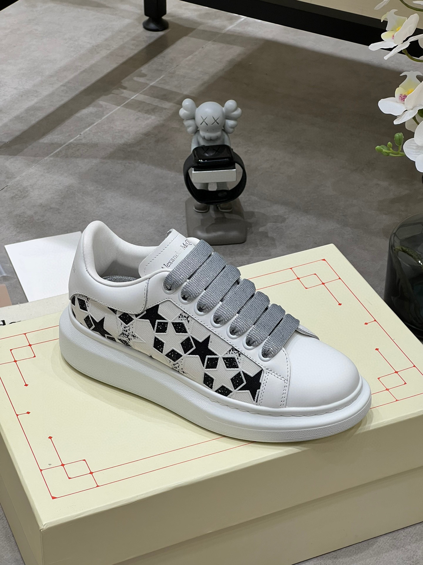 alexander mcqueen star-print sneakers, size 35-44 - Image 4