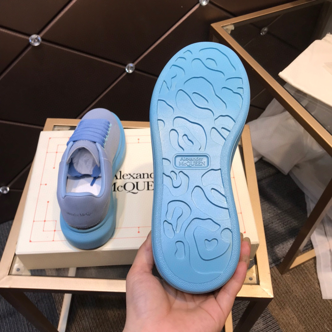 alexander mcqueen casual sneakers in blue, sizes 35-44 - Image 4