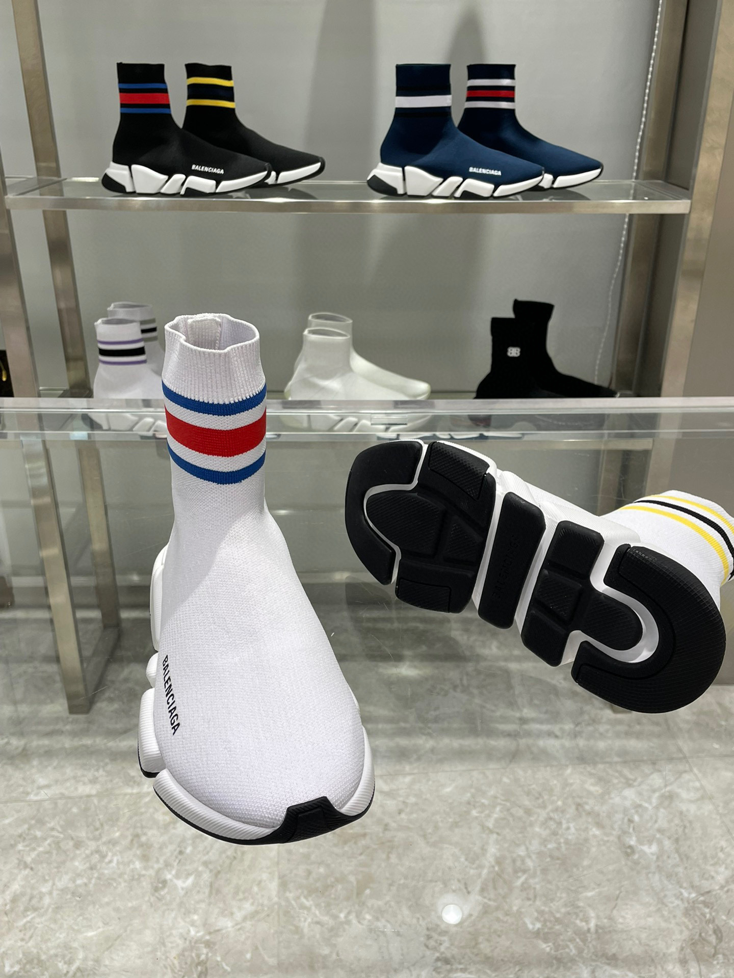 balenciaga sock sneakers for couples - size 35-44 - Image 4