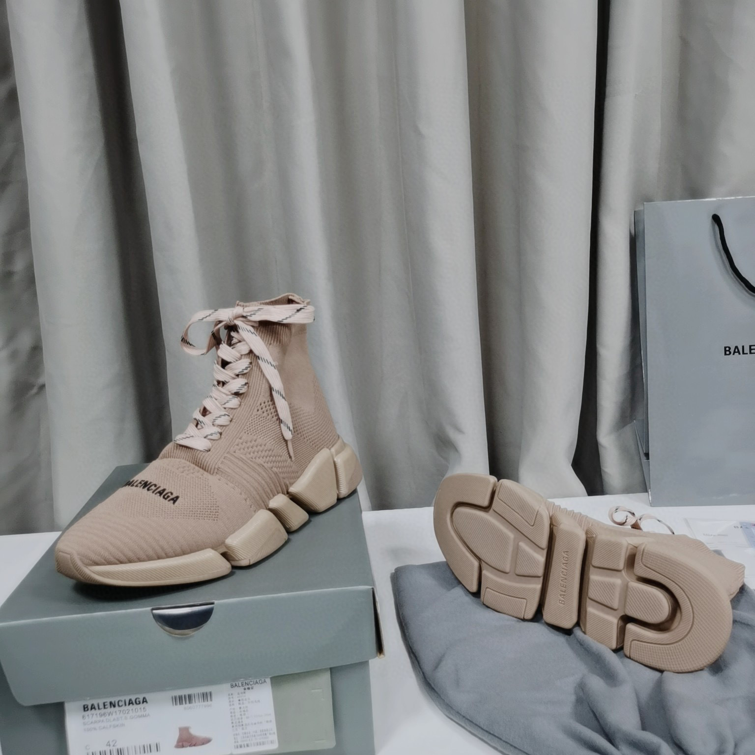 balenciaga couples sock sneakers 35-44 - Image 4
