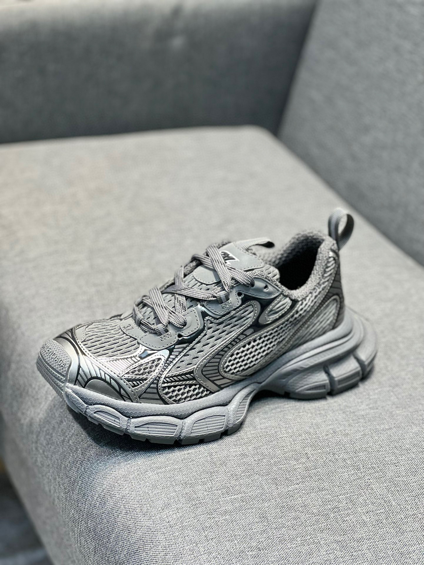 balenciaga unisex sneakers - size 35-44 - grey - Image 4