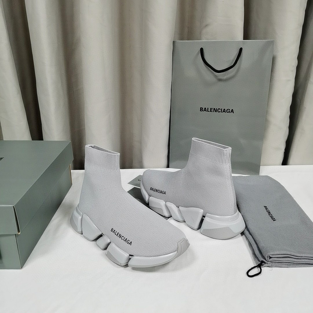 balenciaga sock sneakers in white, sizes 35-44 - Image 4