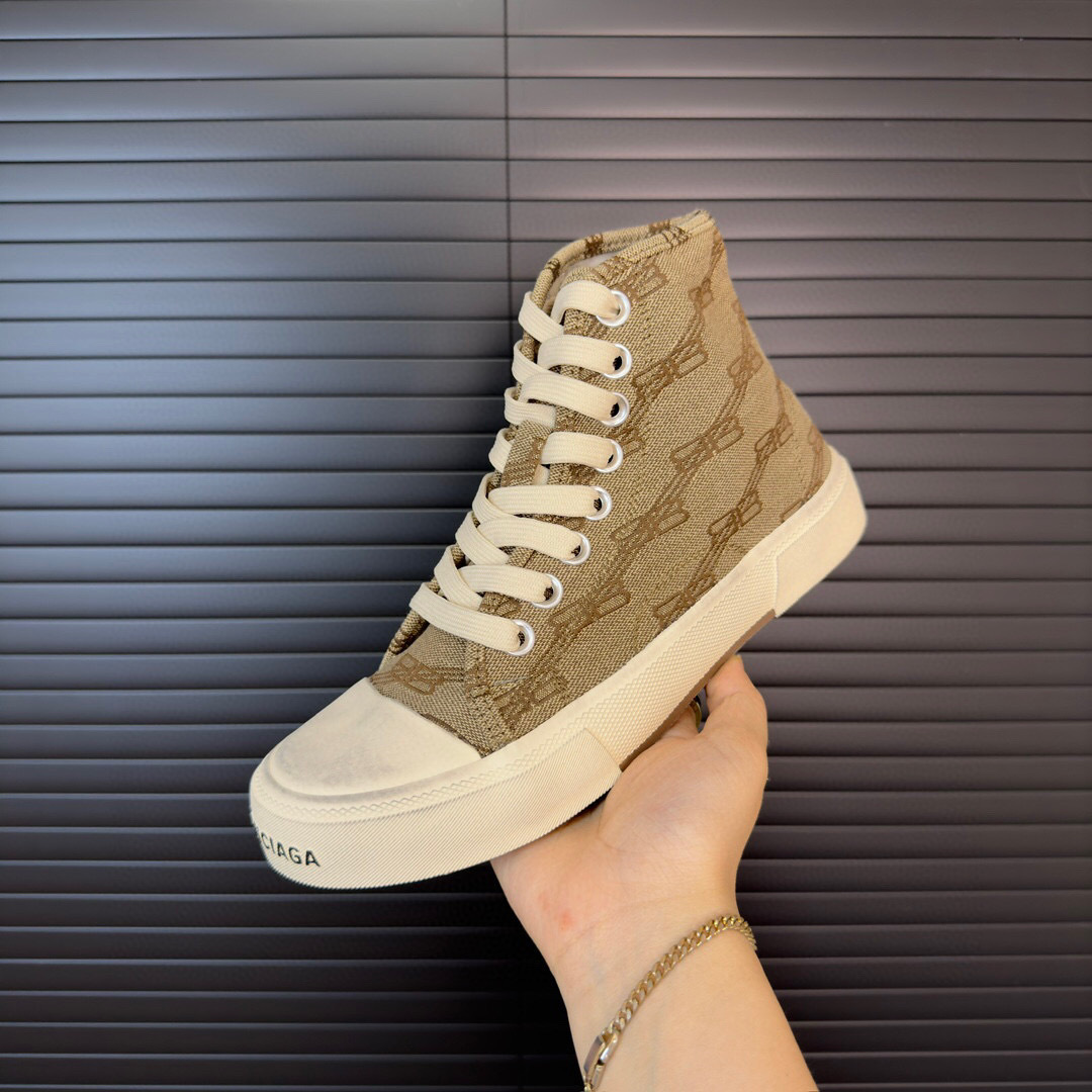 balenciaga couples high-top sneakers, size 35-44 - Image 4