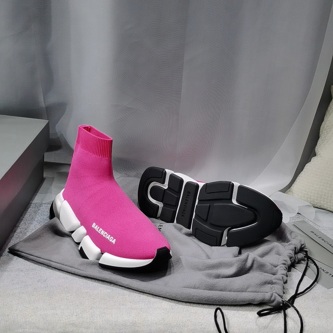 balenciaga pink sock sneakers 35-44 - Image 4