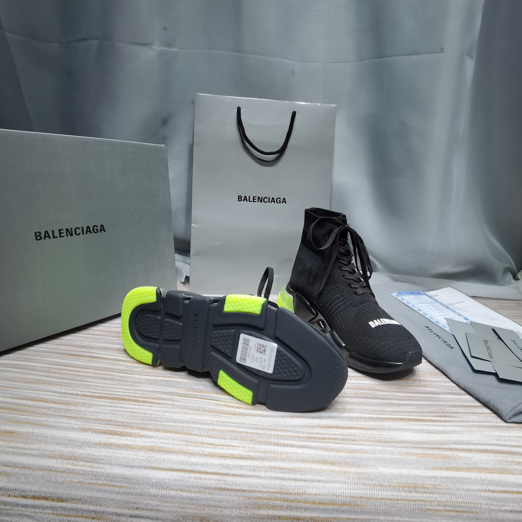 balenciaga couples socks shoes size 35-44 - Image 4