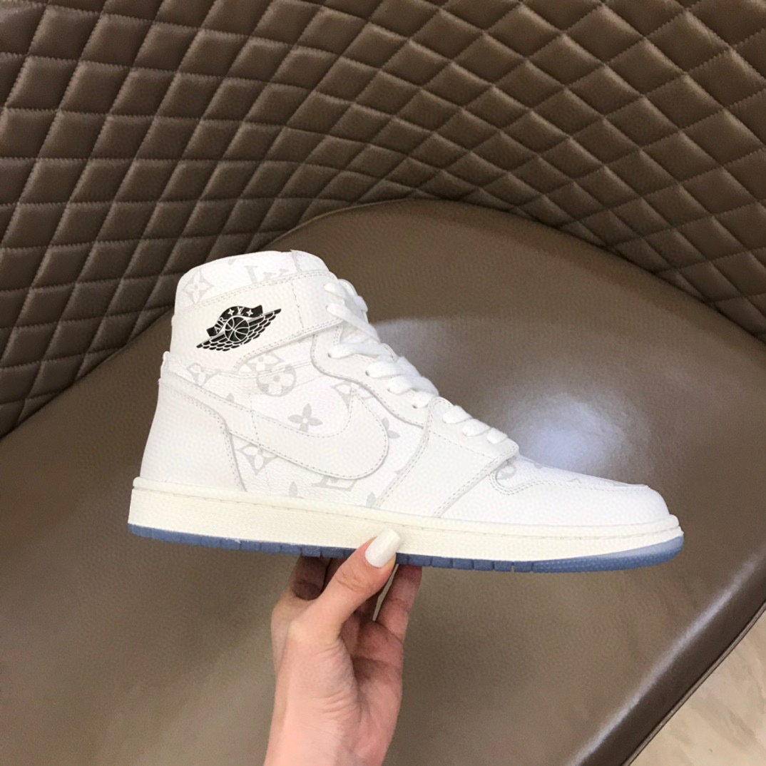 louis vuitton x air jordan 1 high sneakers - size 38-44 - Image 4