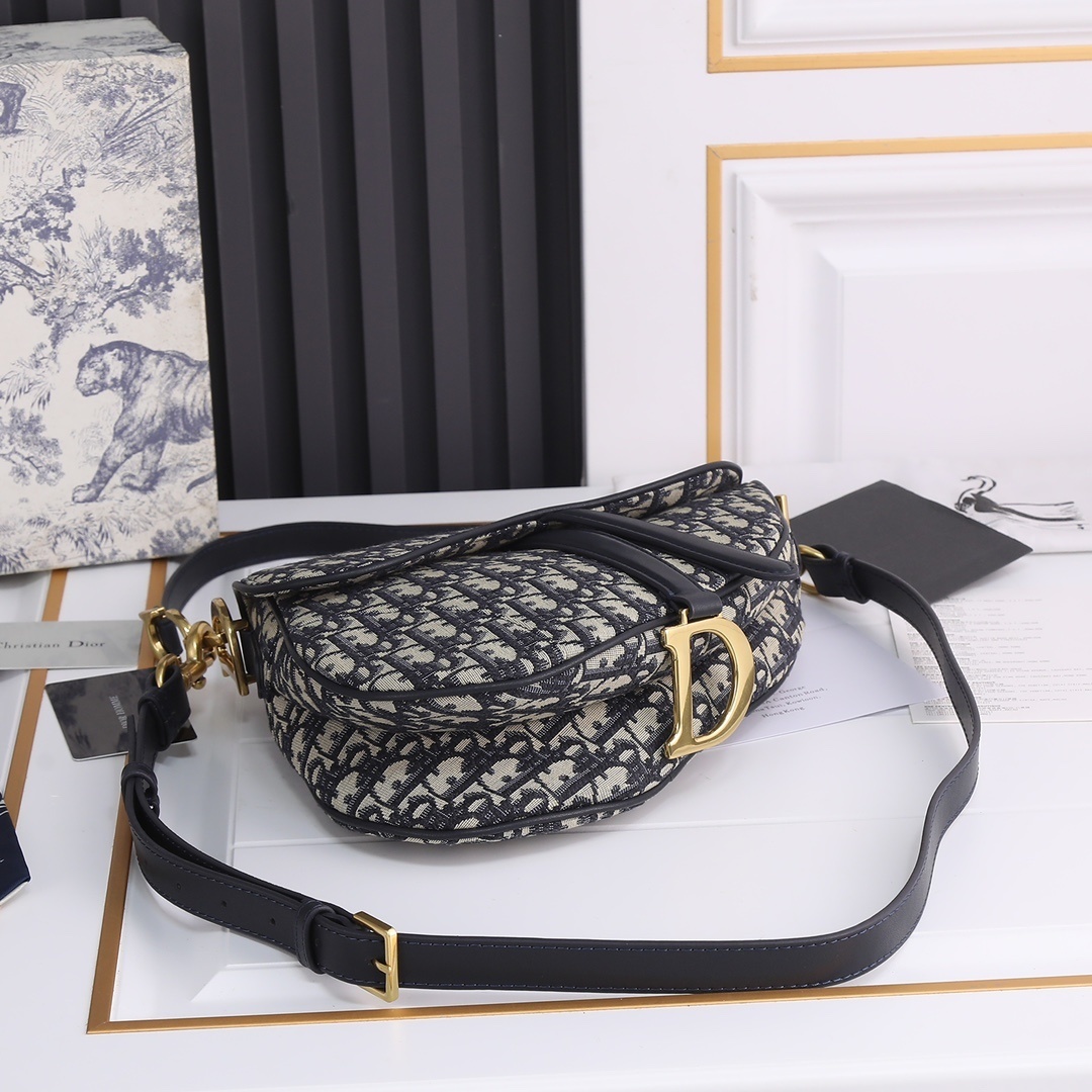 dior saddle bag - 25.5x20x6.5 cm, model 408082 - Image 4