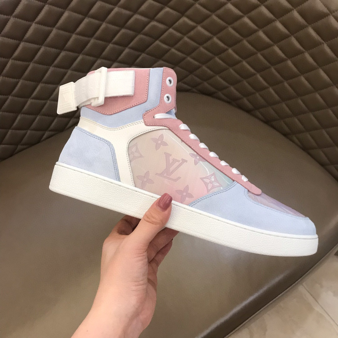 louis vuitton high-top sneakers for couples 35-44 - Image 4