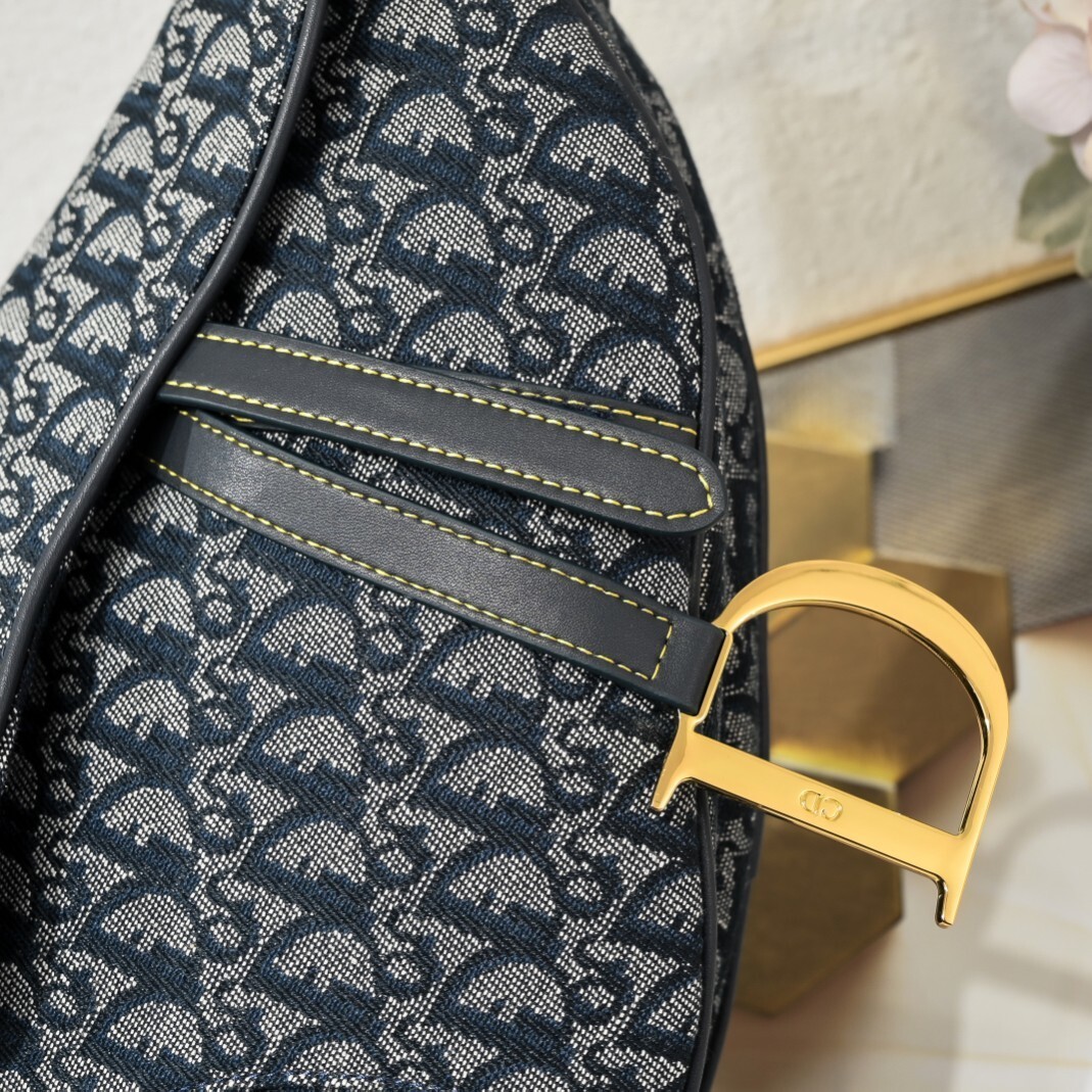 dior saddle bag - 25.5 x 20 x 6.5 cm - Image 4