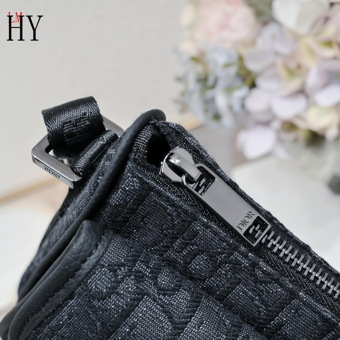dior black crossbody bag - 26x18x6 cm - Image 4