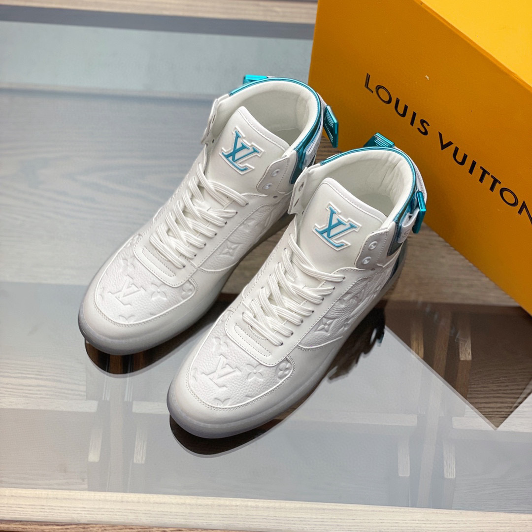 louis vuitton high-top sneakers - size 38-44 - Image 4