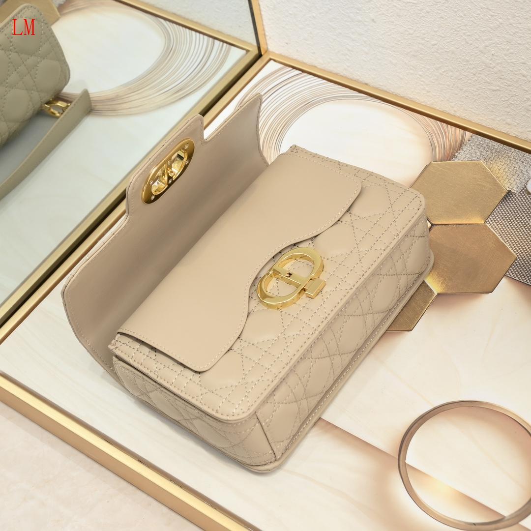 dior quilted handbag 22x14x8 - model 408072 - Image 4