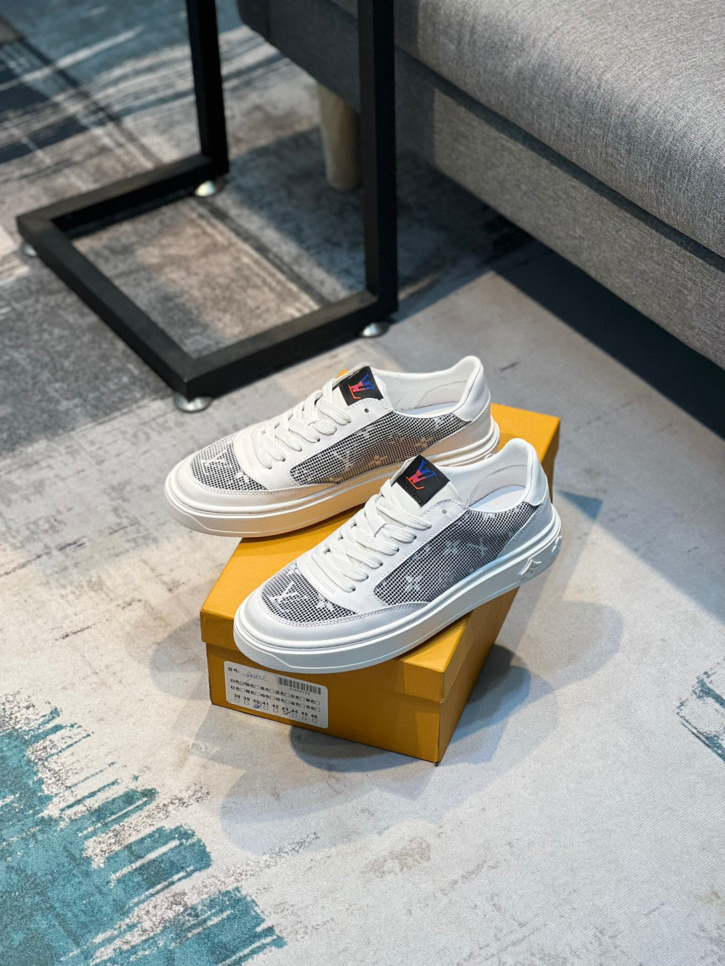 louis vuitton l casual shoes size 38-44