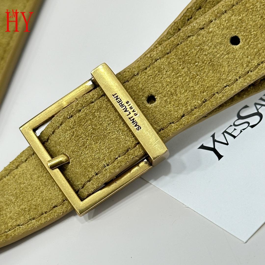 yves saint laurent suede shoulder bag - 30/22,408033/023 - Image 4