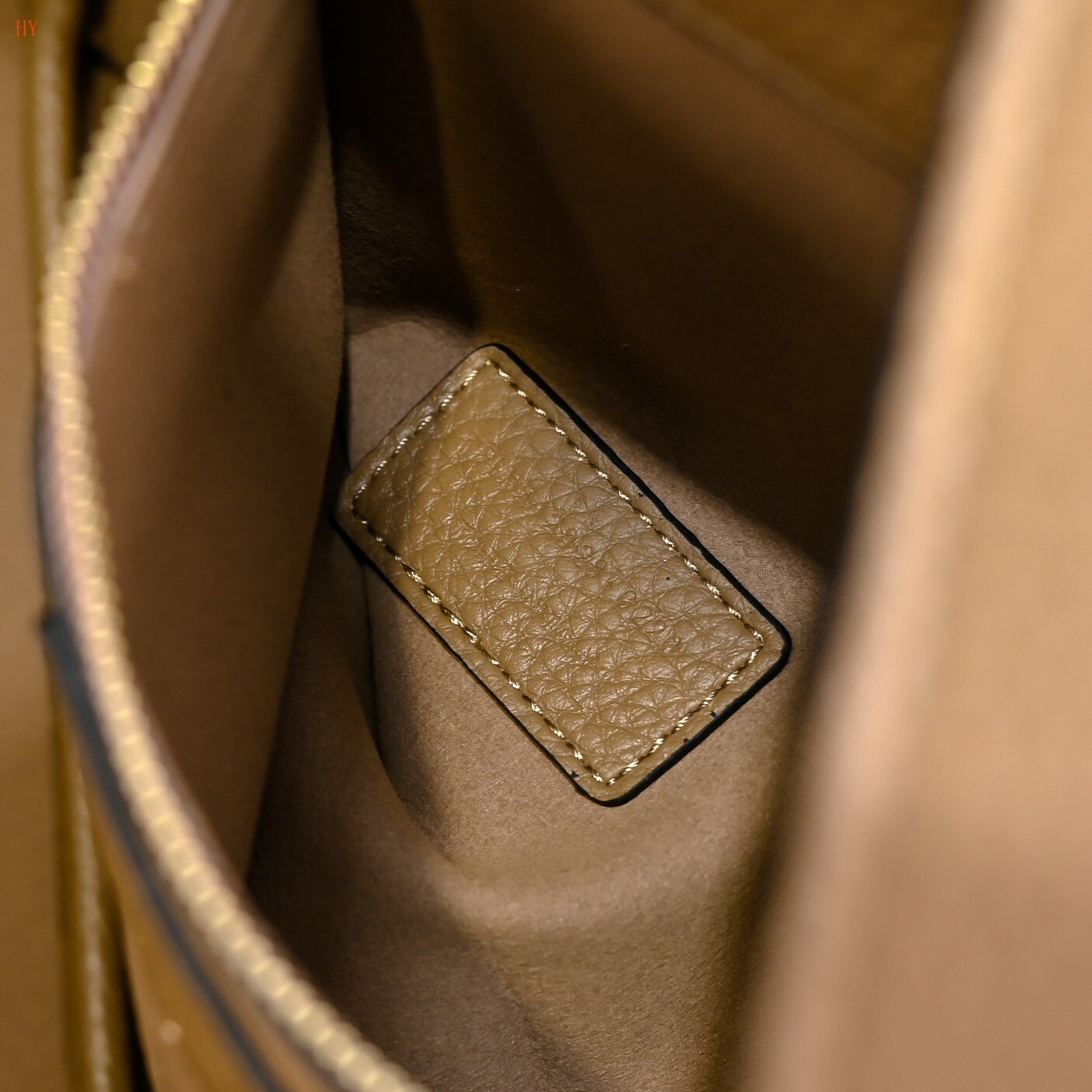 yves saint laurent brown leather tote bag 50*28*18 - Image 4