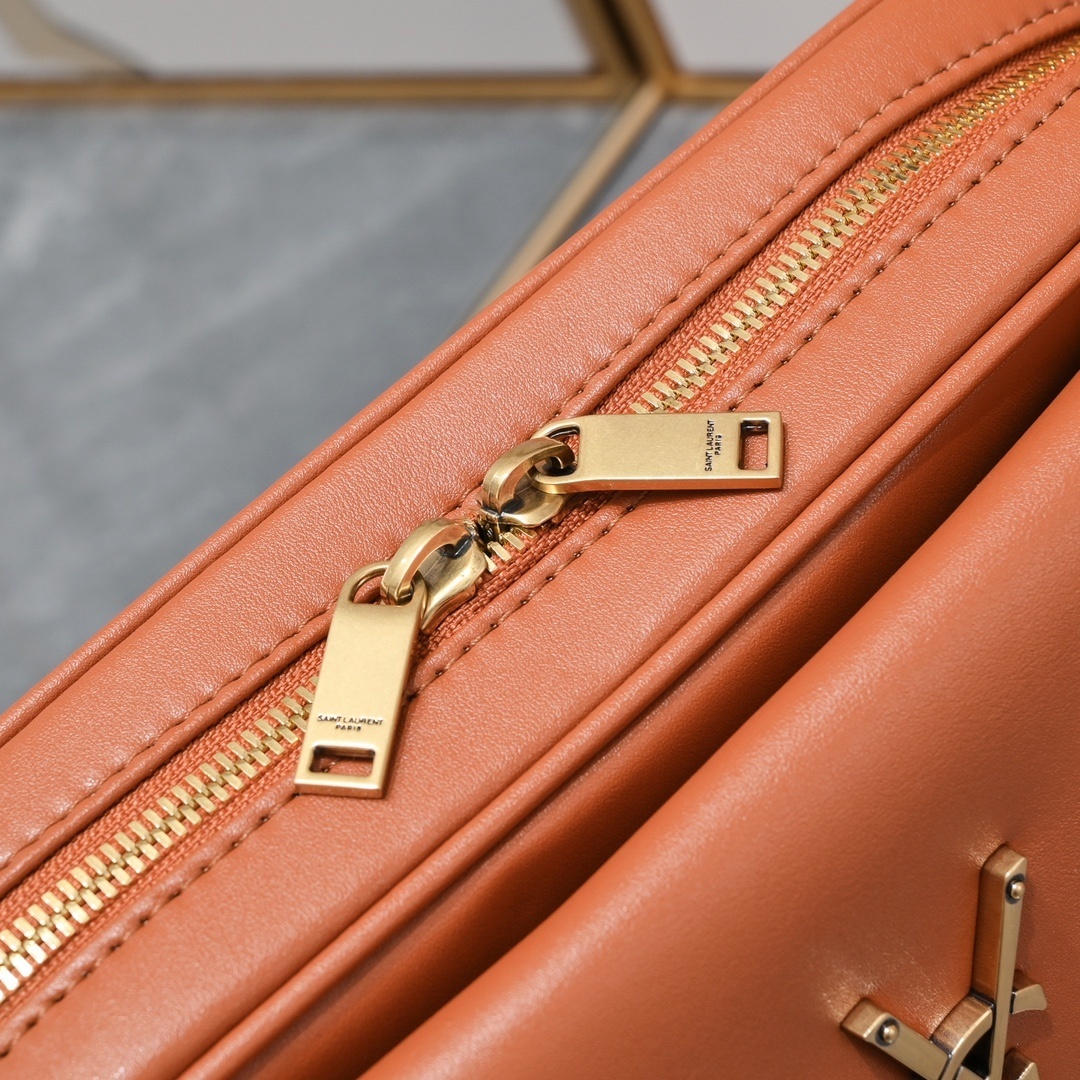 yves saint laurent 26*19*13 leather handbag - 408003 - Image 4