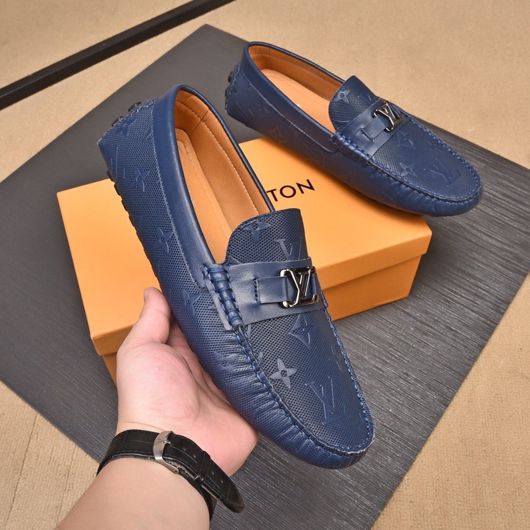louis vuitton casual loafers size 38-44 - blue - Image 4