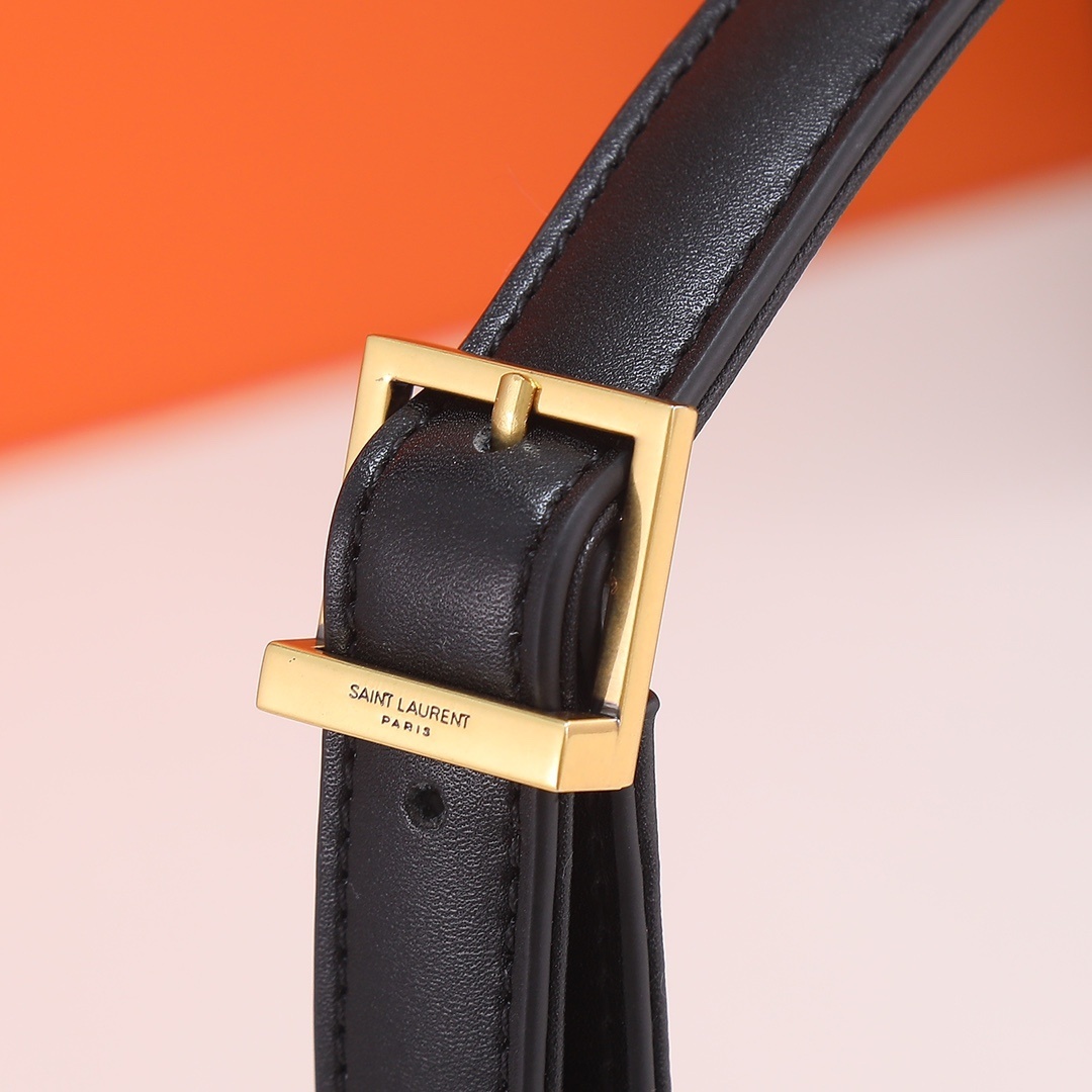 yves saint laurent black handbag 24.5*16*6 - Image 4