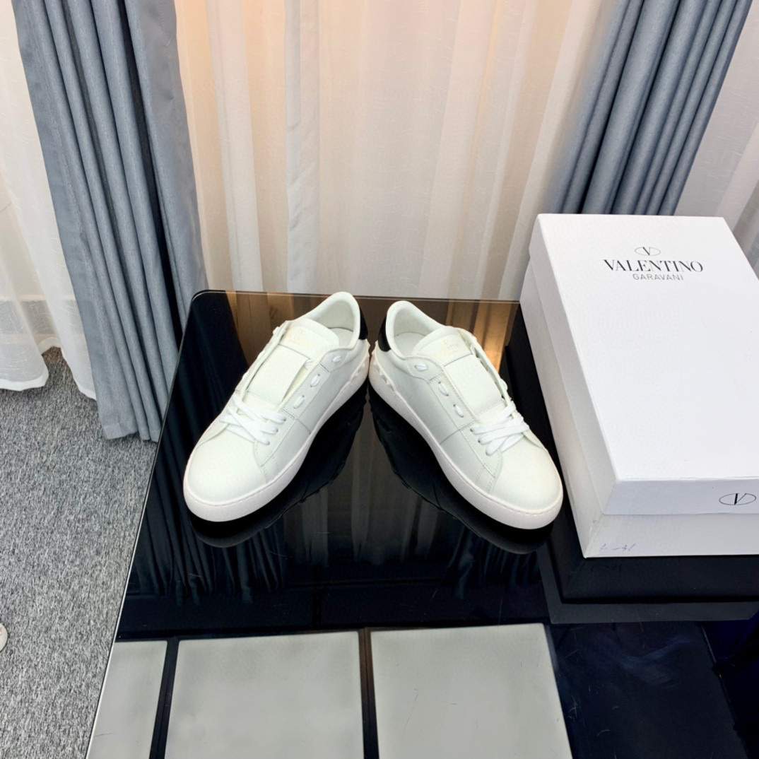 valentino white sneakers for couples - sizes 35-44 - Image 4