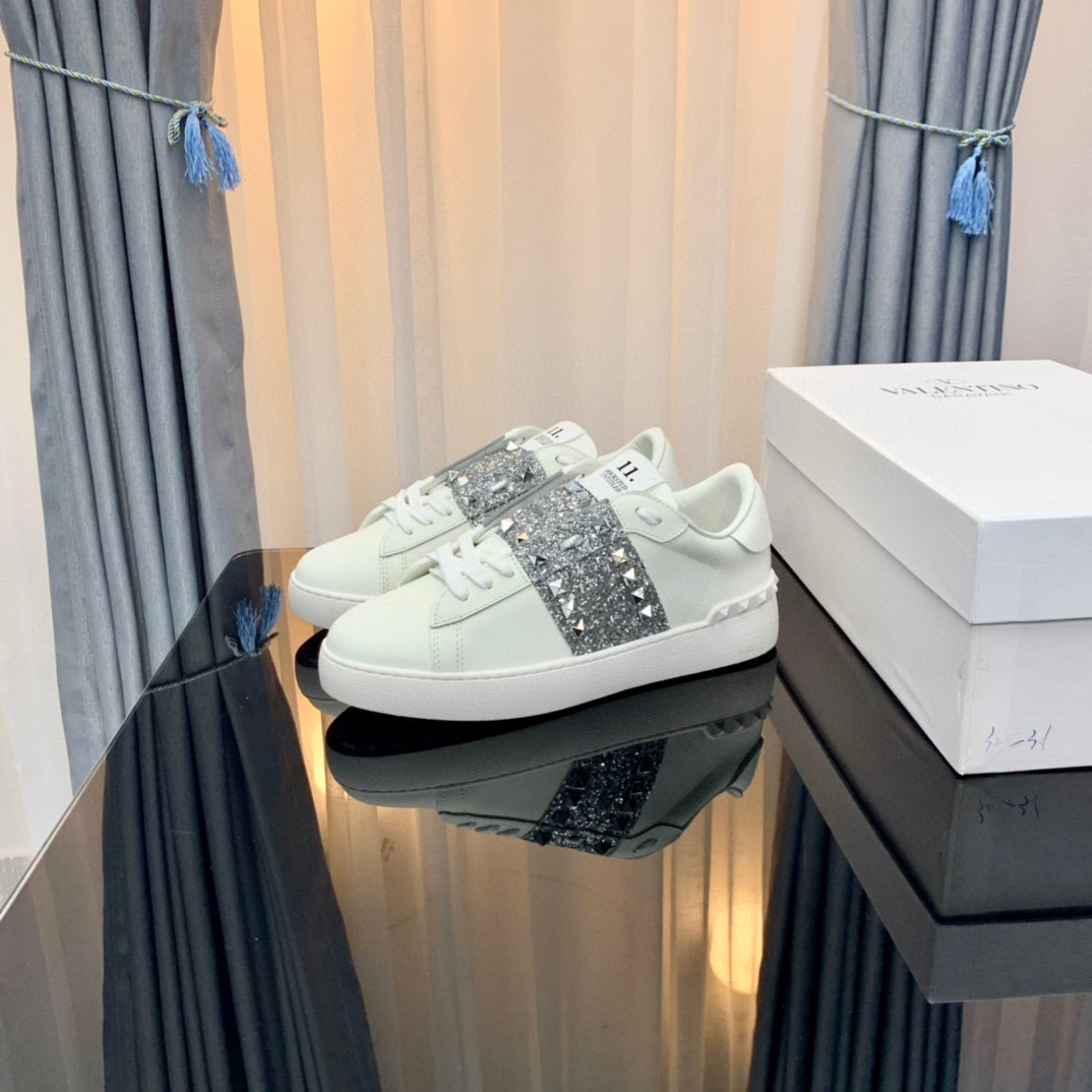 valentino rockstud untitled sneakers - size 11 - Image 4