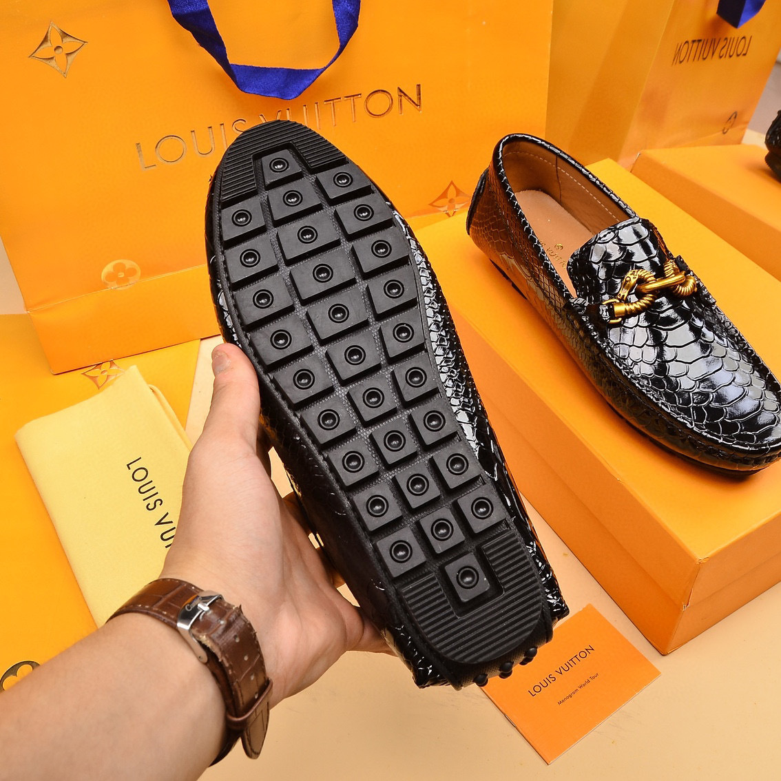 louis vuitton slip-on shoes size 38-44 - Image 4